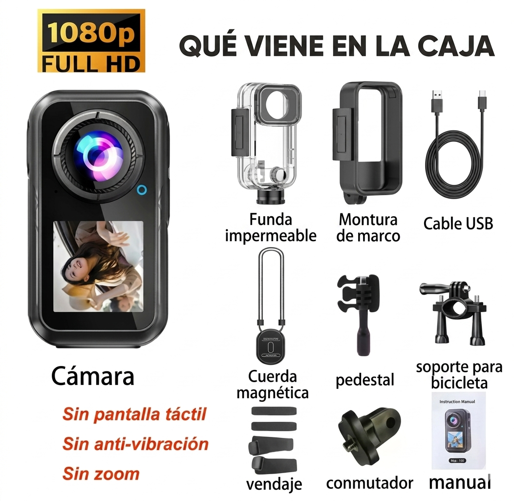 cámara profesional calidad 4,5,6k collarín