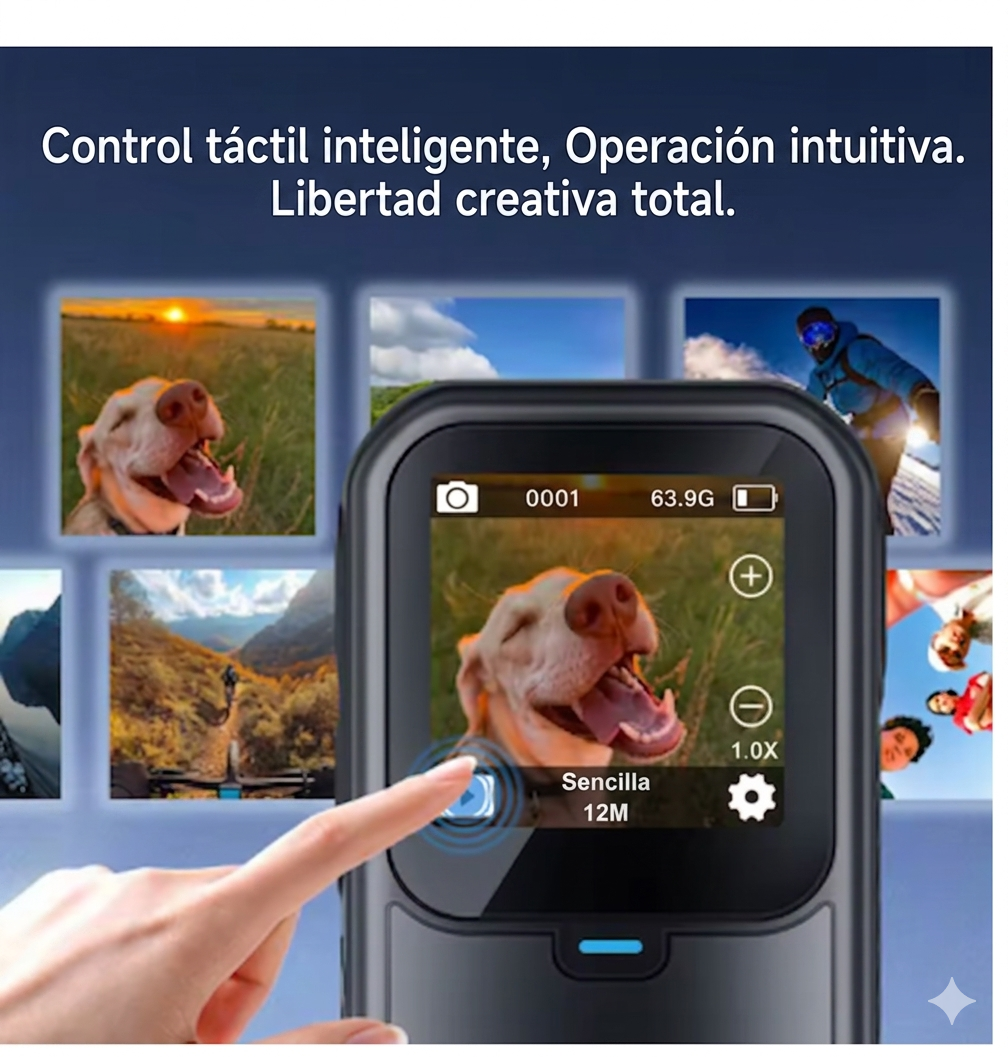 cámara profesional calidad 4,5,6k collarín